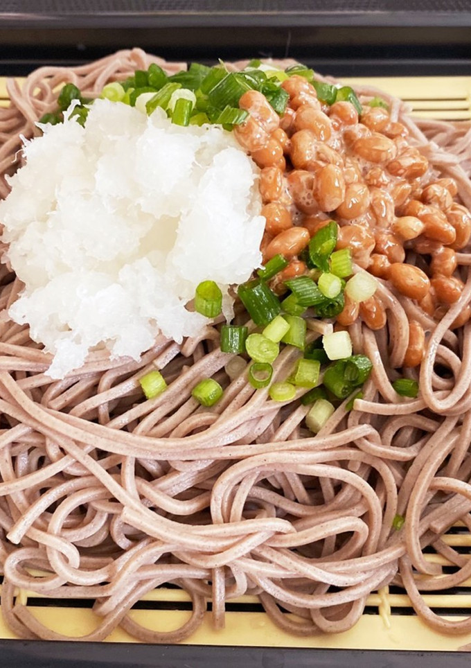 簡単！ おろし納豆そば-レシピのメイン写真