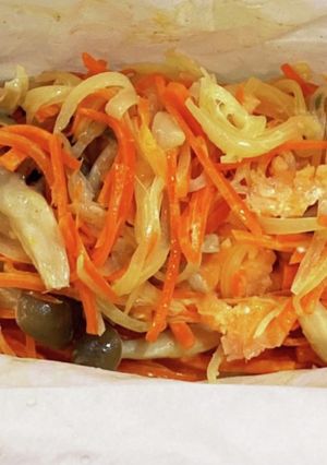 野菜たっぷり☆サーモンの包み焼き-レシピのメイン写真