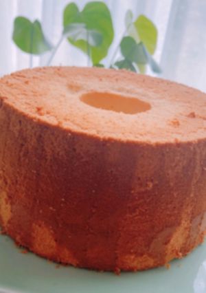 ふわっふわ豆乳シフォンケーキ♪-レシピのメイン写真