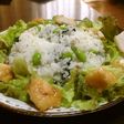 枝豆の混ぜご飯(和風ビビンバ)