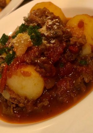トマト肉じゃが-レシピのメイン写真