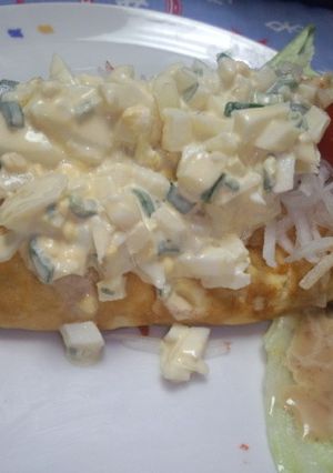 塩バターオムライスタルタルソース添え-レシピのメイン写真