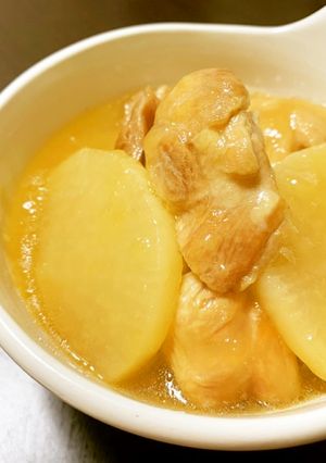 簡単！さっぱり、とろとろの鶏大根！-レシピのメイン写真