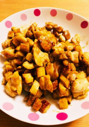 ちくわでかさ増し！鳥もも肉の照り焼き-レシピのメイン写真