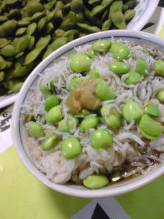 えだまめ茶漬け-レシピのメイン写真