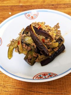 一人暮らしʕ·ᴥ·ʔ麻婆茄子-レシピのメイン写真