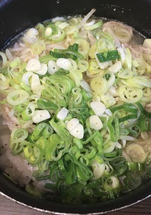 豚鍋　ネギ塩-レシピのメイン写真