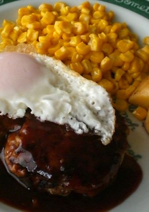 我が家のハンバーグ～豚肉のみ～-レシピのメイン写真