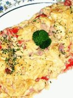 トマトのオムレツ風たまご焼き-レシピのメイン写真
