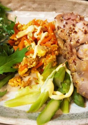 【漬けおき】鶏肉のメープルマスタード焼き-レシピのメイン写真