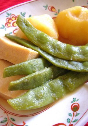 ジャガイモと高野豆腐の煮物-レシピのメイン写真