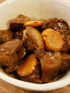 材料4つで簡単!鶏肝の甘辛煮-レシピのメイン写真