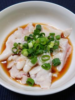 マダイの白子ぽん酢-レシピのメイン写真