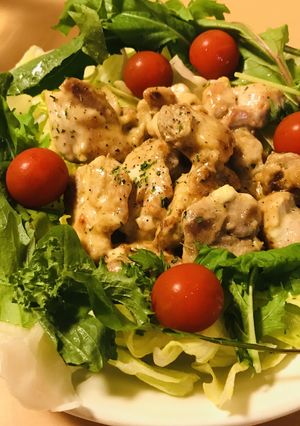 鶏肉のマスカルポーネチーズ＆しょう油焼き-レシピのメイン写真