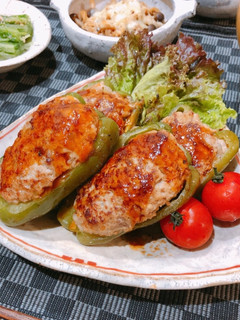 キレイに仕上がる!ピーマンの肉詰め-レシピのメイン写真