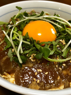 元気が出る!マグロのスタミナ漬け丼-レシピのメイン写真