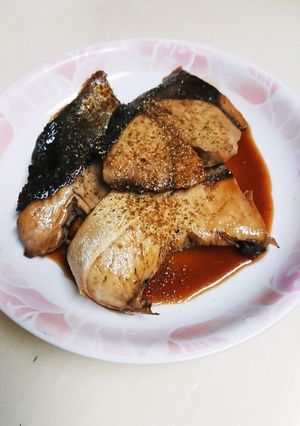 塩分控えめ★ブリの照り煮-レシピのメイン写真