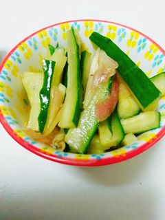 さっぱり時短!ミョウガと胡瓜の小鉢-レシピのメイン写真