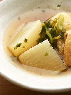大根・油揚げのさっと煮♪三つ葉を入れて♪-レシピのメイン写真