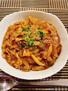 お蕎麦屋さん風♡即席!和風カレー丼☆★-レシピのメイン写真