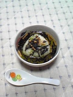 お茶漬け+焼きおにぎり-レシピのメイン写真