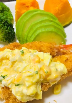 今日の夕飯は簡単海老フライに決まり♬-レシピのメイン写真