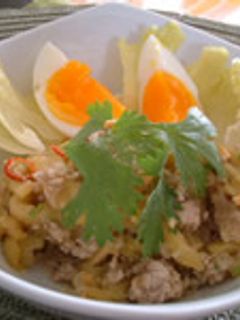 タイ☆焼きナスと半熟卵のサラダ☆-レシピのメイン写真
