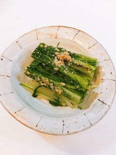超カンタン!水菜の白だし浸し-レシピのメイン写真