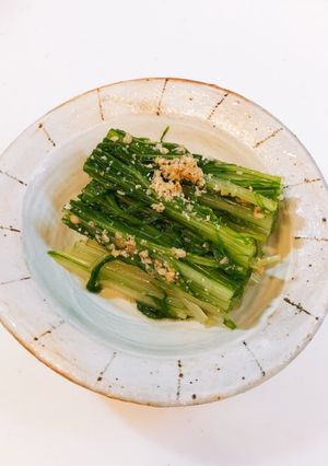 超カンタン！水菜の白だし浸し-レシピのメイン写真
