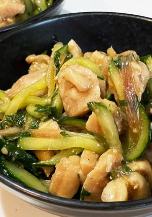 蒸し鶏とお好み野菜の香味和え-レシピのメイン写真