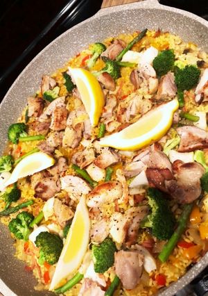 チキンパエリア　paella party-レシピのメイン写真