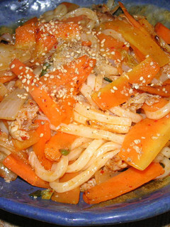 辛ウマ♪キムチ入り☆赤い焼きうどん-レシピのメイン写真