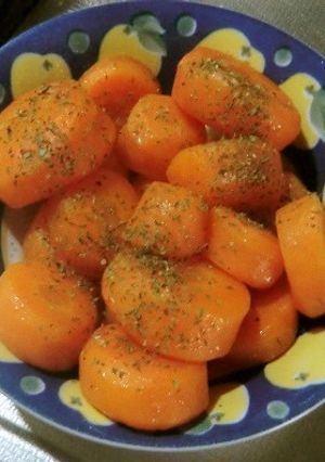レンジで作る、照りのある人参のグラッセ-レシピのメイン写真