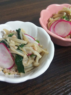 はつか大根とえのきの炒め物-レシピのメイン写真