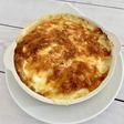 チキンクリームのバターライスドリア