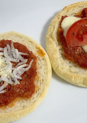 余ったパスタソースで☆ピザマフィン-レシピのメイン写真