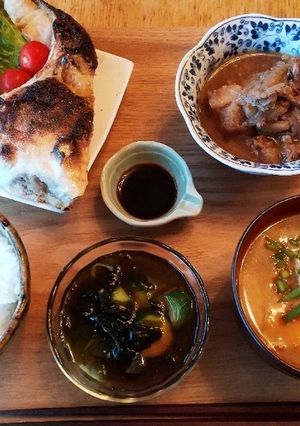 夕飯！ブリかまの塩焼き-レシピのメイン写真