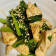 塩麹チキンと小松菜の出汁醤油炒め