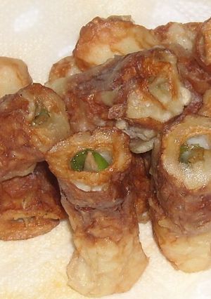 ごぼう＆ししとう入り竹輪天-レシピのメイン写真