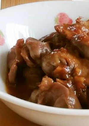砂肝の酢醤油煮-レシピのメイン写真