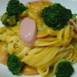 かぼちゃのクリーミーパスタ☆金のパスタ