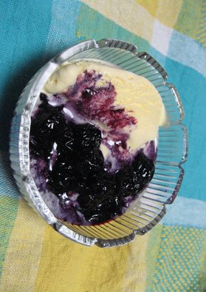 ホット＊ブルーベリーソース♪-レシピのメイン写真