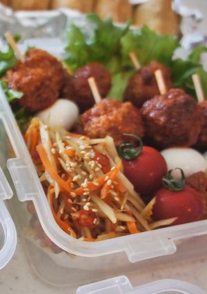 冷めても美味しい簡単ミートボール-レシピのメイン写真
