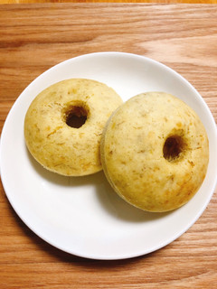 洗い物ラク しっとり バナナ焼きドーナツ-レシピのメイン写真