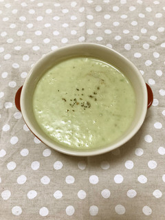 【野菜ソムリエ】そらまめの冷製スープ-レシピのメイン写真