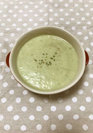 【野菜ソムリエ】そらまめの冷製スープ-レシピのメイン写真