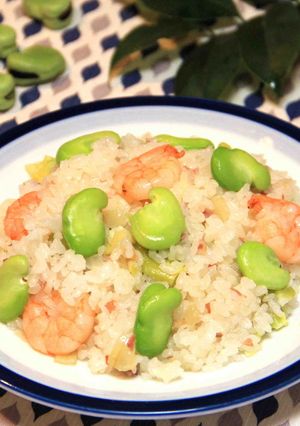【野菜ソムリエ】空豆ピラフ-レシピのメイン写真