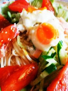 生姜を味わう♡サラダうどん-レシピのメイン写真