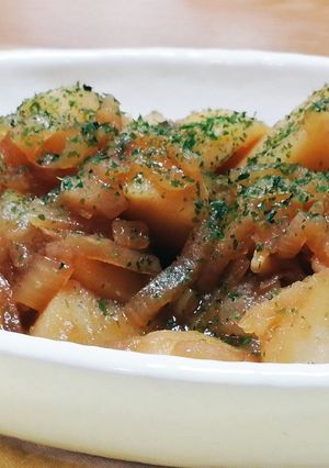 じゃがいもと玉ねぎの洋風甘辛煮-レシピのメイン写真
