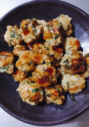 ハンペンの鳥つくね-レシピのメイン写真